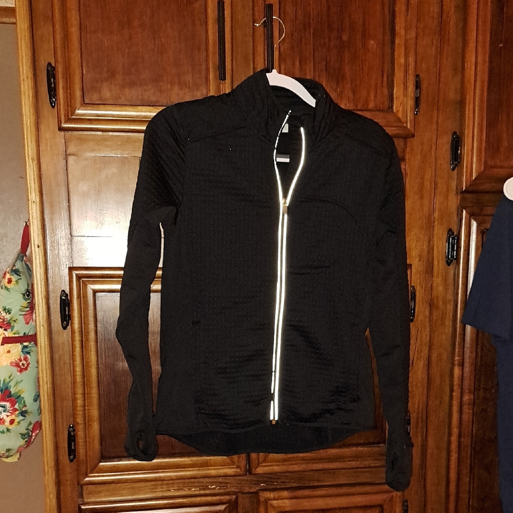 Nike Light Black Zip-Up Jacket